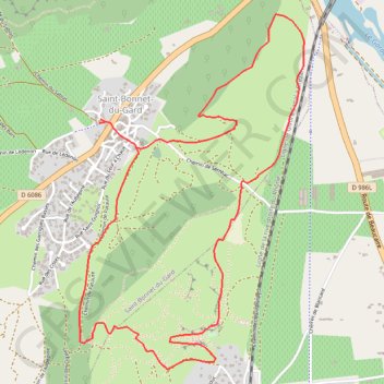 Itinéraire Serhhac, distance, dénivelé, altitude, carte, profil, trace GPS