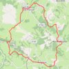 Itinéraire Roche d'Agoux par Vergheas, distance, dénivelé, altitude, carte, profil, trace GPS