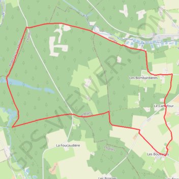 Itinéraire 72-176, distance, dénivelé, altitude, carte, profil, trace GPS