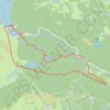 Itinéraire Les Bouillouses depuis pla des Avellans, distance, dénivelé, altitude, carte, profil, trace GPS