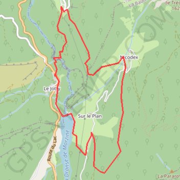Itinéraire Gorges du pont du Diable, distance, dénivelé, altitude, carte, profil, trace GPS