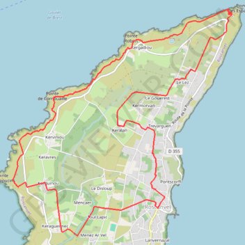 Itinéraire Cirkwi-Circuit_du_Moulin_du_Seigneur, distance, dénivelé, altitude, carte, profil, trace GPS