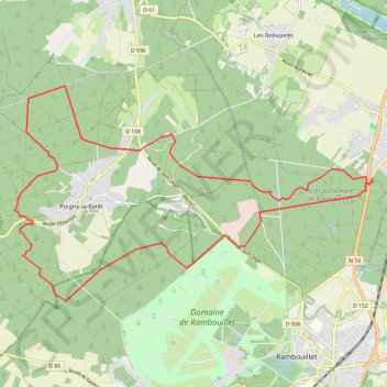 Itinéraire LES ROCHERS D'ANGENNES, distance, dénivelé, altitude, carte, profil, trace GPS