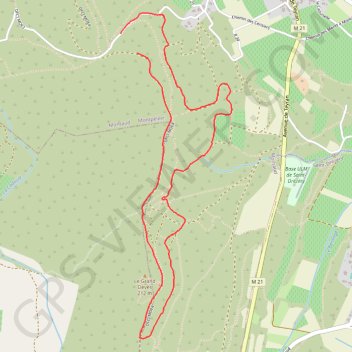 Itinéraire Marche dans l-après-midi - Marche - Strava by Stravatogpx app, distance, dénivelé, altitude, carte, profil, trace GPS