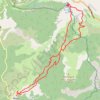 Itinéraire De Mons à la Cascade de Clar, distance, dénivelé, altitude, carte, profil, trace GPS