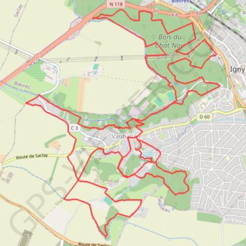 Itinéraire CASTOR FOU 2024 23K 480D+, distance, dénivelé, altitude, carte, profil, trace GPS