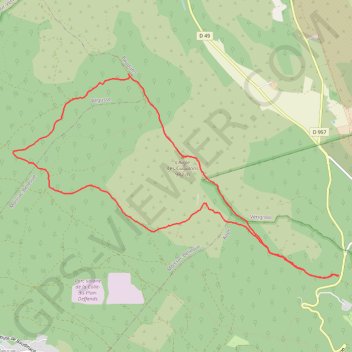 Itinéraire Aups-Le Pic de l'Aigle, distance, dénivelé, altitude, carte, profil, trace GPS