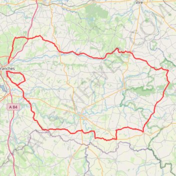 Itinéraire TM2026 Etape 4 Avranches-Avranches-20844092, distance, dénivelé, altitude, carte, profil, trace GPS