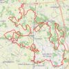Itinéraire Sortie en VTT électrique le matin, distance, dénivelé, altitude, carte, profil, trace GPS