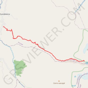 Itinéraire Ecu_30_El_Altar, distance, dénivelé, altitude, carte, profil, trace GPS