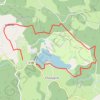 Itinéraire Lac du Coiroux, distance, dénivelé, altitude, carte, profil, trace GPS