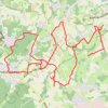 Itinéraire Chemins depuis gueradur, distance, dénivelé, altitude, carte, profil, trace GPS