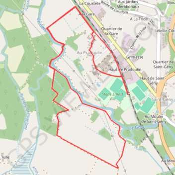 Itinéraire Vallons du Lectourois - Lectoure, distance, dénivelé, altitude, carte, profil, trace GPS