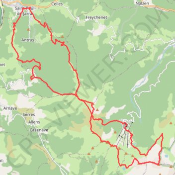 Itinéraire Trail des Crêtes du Mont Fourcat au Saint-Barthélemy, distance, dénivelé, altitude, carte, profil, trace GPS