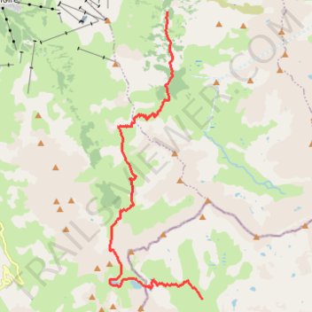 Itinéraire Tour du Thabor - étape 1, distance, dénivelé, altitude, carte, profil, trace GPS