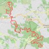 Itinéraire Bois du Rouret, Opio et Valbonne, distance, dénivelé, altitude, carte, profil, trace GPS