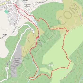 Itinéraire Le désert de Saint-Férréol, distance, dénivelé, altitude, carte, profil, trace GPS