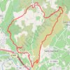 Itinéraire Le Canyon du diable et la Croix de Gibret, distance, dénivelé, altitude, carte, profil, trace GPS