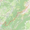 Itinéraire Belledonne Trail J1, distance, dénivelé, altitude, carte, profil, trace GPS