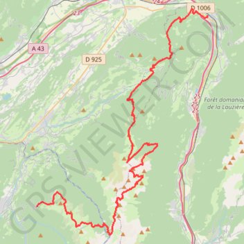 Itinéraire Échappée Belle 2020 - Parcours des crêtes, distance, dénivelé, altitude, carte, profil, trace GPS