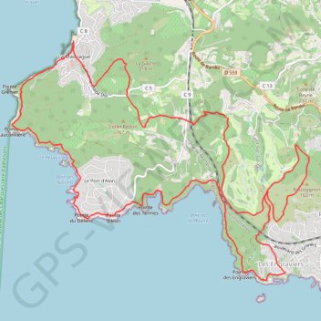 Itinéraire La Régalade (Ciotatoff), distance, dénivelé, altitude, carte, profil, trace GPS