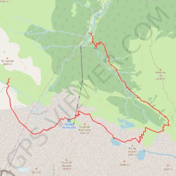 Itinéraire WE Madec - étape 3, distance, dénivelé, altitude, carte, profil, trace GPS
