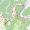 Itinéraire Les méandres du Tarn, distance, dénivelé, altitude, carte, profil, trace GPS