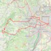 Itinéraire Bron Cyclisme, distance, dénivelé, altitude, carte, profil, trace GPS