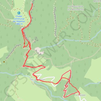 Itinéraire Le Fort de la Batterie, distance, dénivelé, altitude, carte, profil, trace GPS