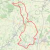 Itinéraire Vibraye vers les maisons troglodytes, distance, dénivelé, altitude, carte, profil, trace GPS