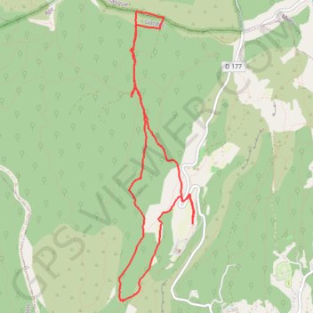 Itinéraire Gordes cabanne chasseurs, distance, dénivelé, altitude, carte, profil, trace GPS