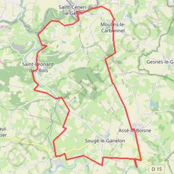 Itinéraire Moulins, distance, dénivelé, altitude, carte, profil, trace GPS