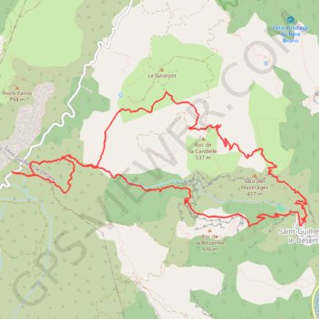 Itinéraire Chemin de pousterle aux fenestrelles, distance, dénivelé, altitude, carte, profil, trace GPS