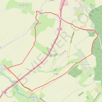 Itinéraire Randonnée à partir de Fesques, distance, dénivelé, altitude, carte, profil, trace GPS