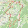 Itinéraire Allinges, col du Feu, distance, dénivelé, altitude, carte, profil, trace GPS