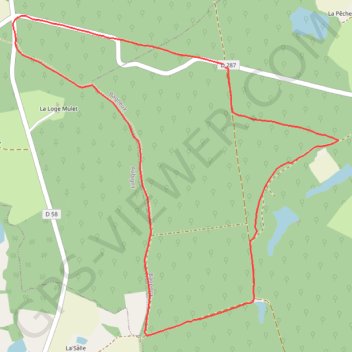 Itinéraire Forêt des Prieurés Bagnolet - Bagneux, distance, dénivelé, altitude, carte, profil, trace GPS