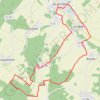 Itinéraire Les Hameaux d'Aix-en-Othe, distance, dénivelé, altitude, carte, profil, trace GPS