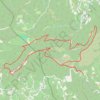 Itinéraire Les Dentelles de Montmirail au départ de La Chaîne, distance, dénivelé, altitude, carte, profil, trace GPS