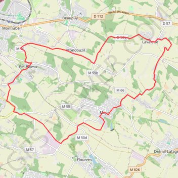 Itinéraire Quatre clochers au semi..., distance, dénivelé, altitude, carte, profil, trace GPS