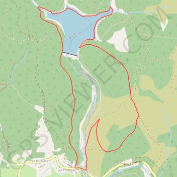 Itinéraire trace, distance, dénivelé, altitude, carte, profil, trace GPS