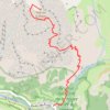 Itinéraire Tête de la Maye, distance, dénivelé, altitude, carte, profil, trace GPS