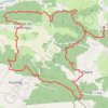 Itinéraire Petites Pyrénées - Cazères Tounis, distance, dénivelé, altitude, carte, profil, trace GPS