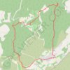 Itinéraire Rando à Lioux, distance, dénivelé, altitude, carte, profil, trace GPS