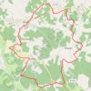 Itinéraire Lavoirs et fontaines - Bouex, distance, dénivelé, altitude, carte, profil, trace GPS