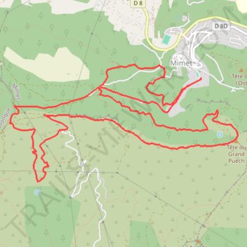Itinéraire Trail de Mimet 2025 - Parcours Decouverte 2025, distance, dénivelé, altitude, carte, profil, trace GPS