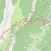 Itinéraire Lance Sud de Malissard, distance, dénivelé, altitude, carte, profil, trace GPS