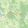 Itinéraire Rigole d'Yonne : Montreuillon - Étang de Baye, distance, dénivelé, altitude, carte, profil, trace GPS