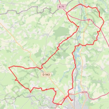 Itinéraire Pas Dunlop 80 km_2024-18528450, distance, dénivelé, altitude, carte, profil, trace GPS