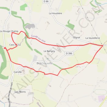 Itinéraire 0 - RANDO PEDESTRE FOOTING 6 kms, distance, dénivelé, altitude, carte, profil, trace GPS