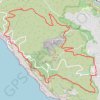 Itinéraire Les Crêtes de La Ciotat, distance, dénivelé, altitude, carte, profil, trace GPS